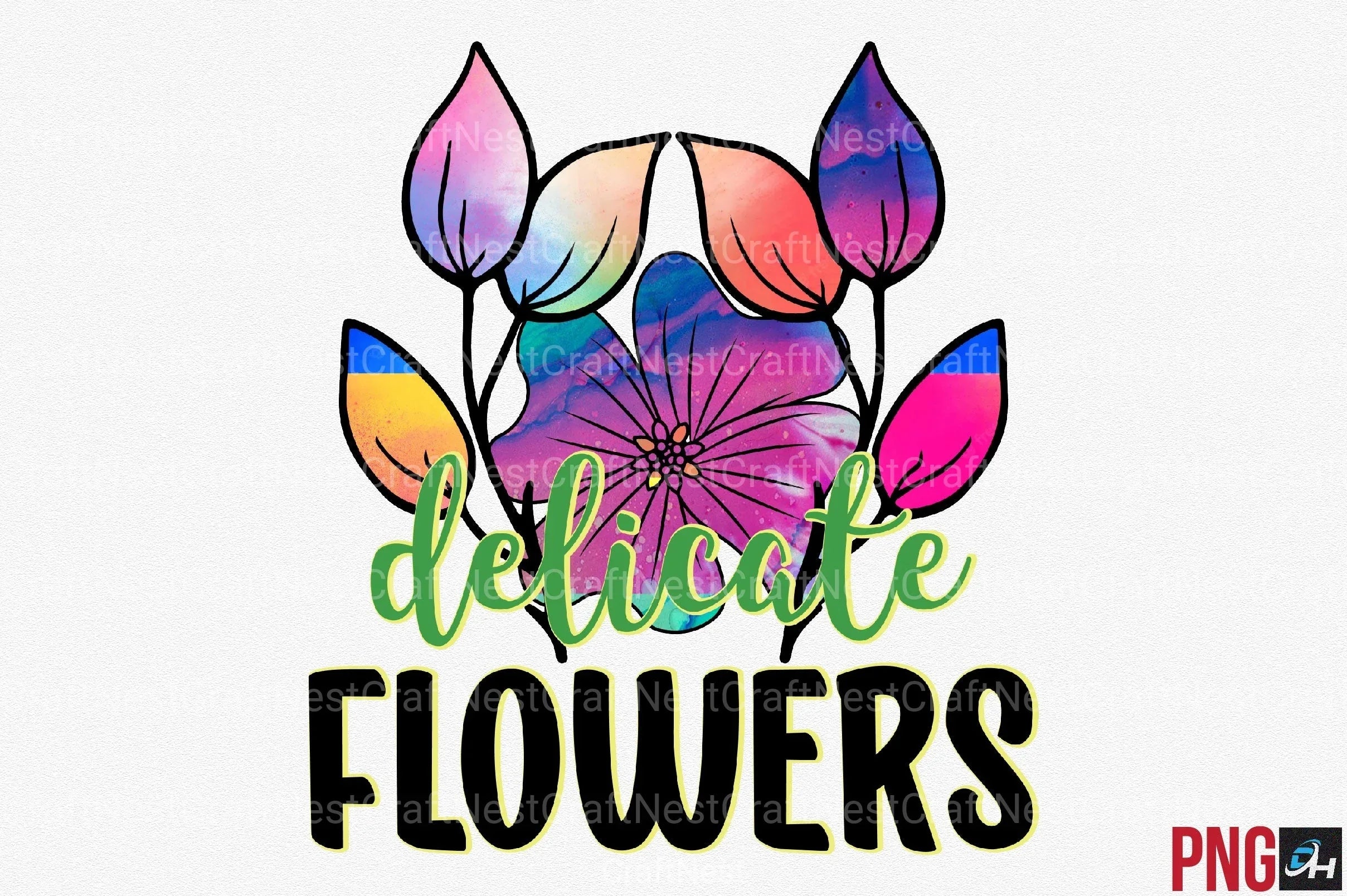 Flower Clipart Bundle 1 - CraftNest - Digital Crafting and Art