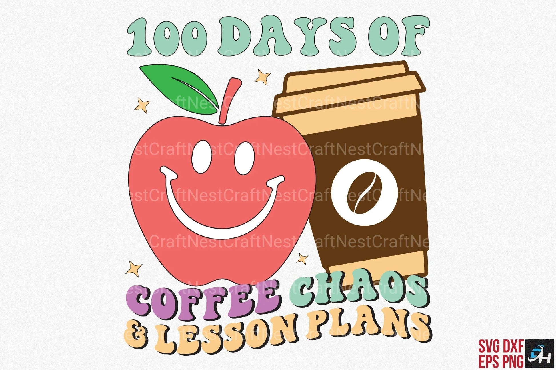 Retro Days of School Bundle 1 - CraftNest - Digital Crafting and Art