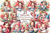 Mother's Day Gnome Clipart Bundle