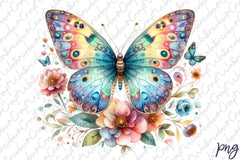 Cute Butterflies Clipart Bundle 1 - CraftNest - Digital Crafting and Art