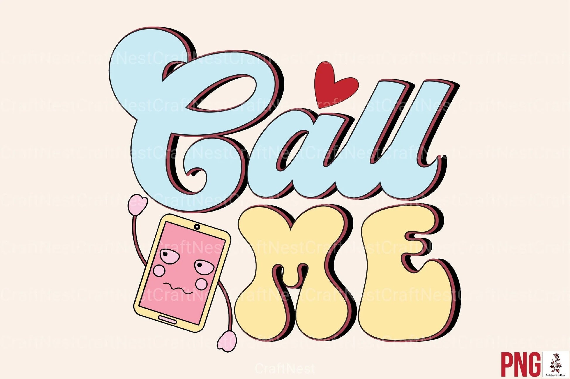 Retro Valentine's Day Clipart Bundle 4 - CraftNest - Digital Crafting and Art