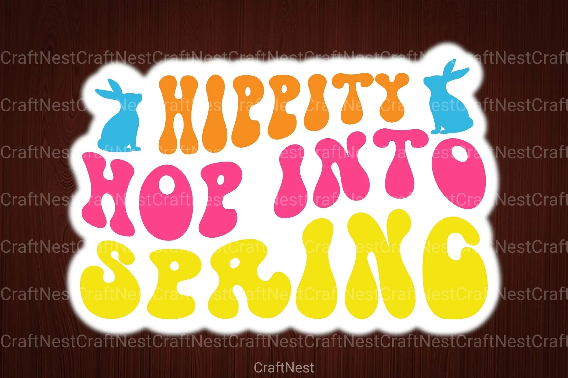 Easter Stickers Design Bundle 77 - CraftNest - Digital Crafting and Art