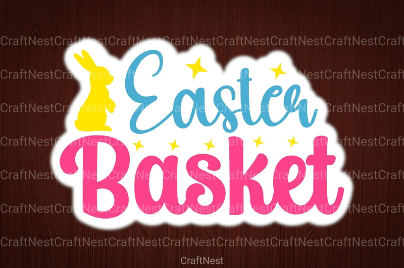 Easter Stickers Design Bundle 77 - CraftNest - Digital Crafting and Art