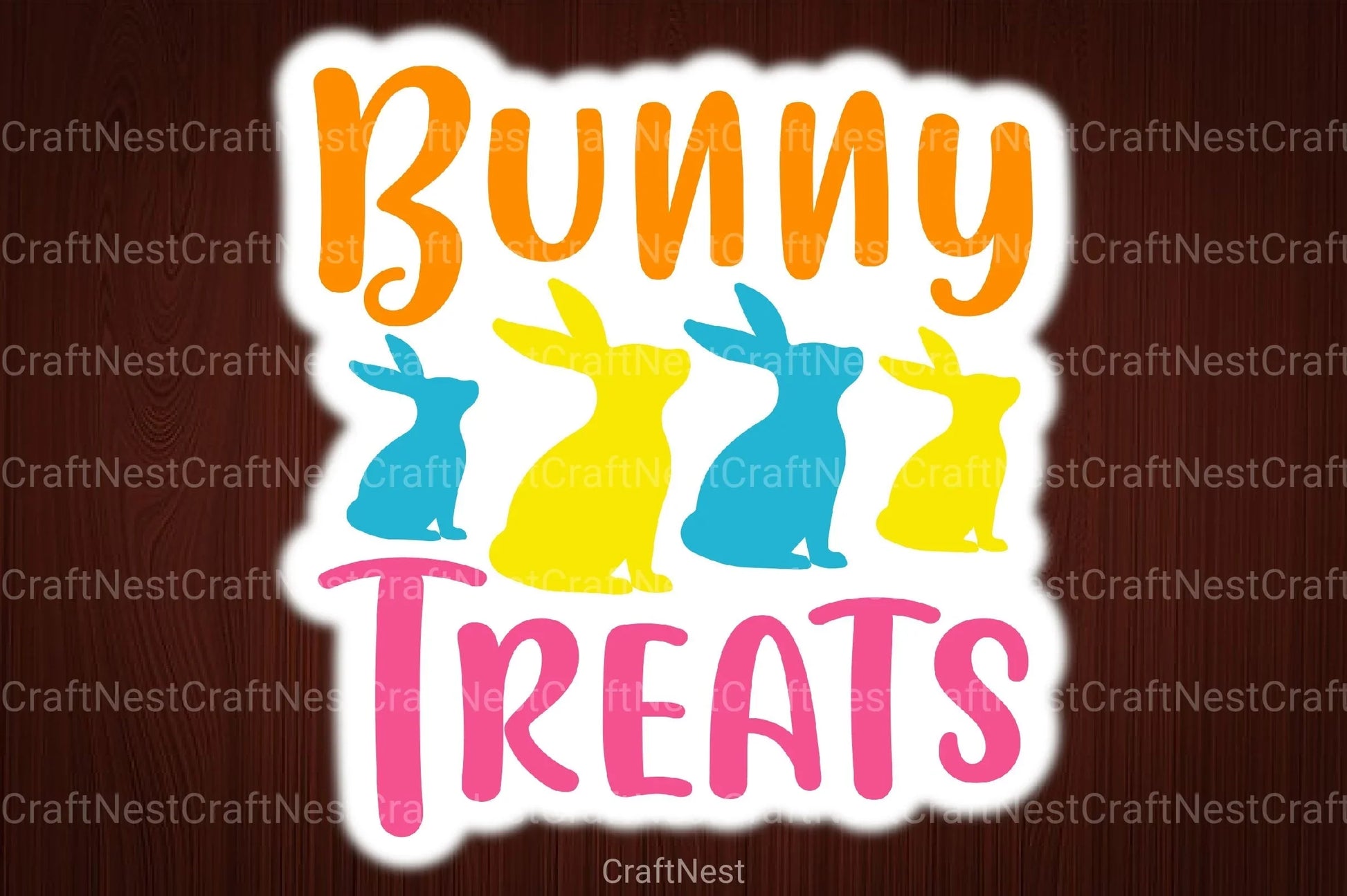 Easter Stickers Design Bundle 77 - CraftNest - Digital Crafting and Art