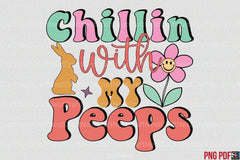 Retro Easter Clipart Bundle 9 - CraftNest - Digital Crafting and Art