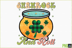Retro St. Patrick's Day Clipart Bundle - CraftNest - Digital Crafting and Art