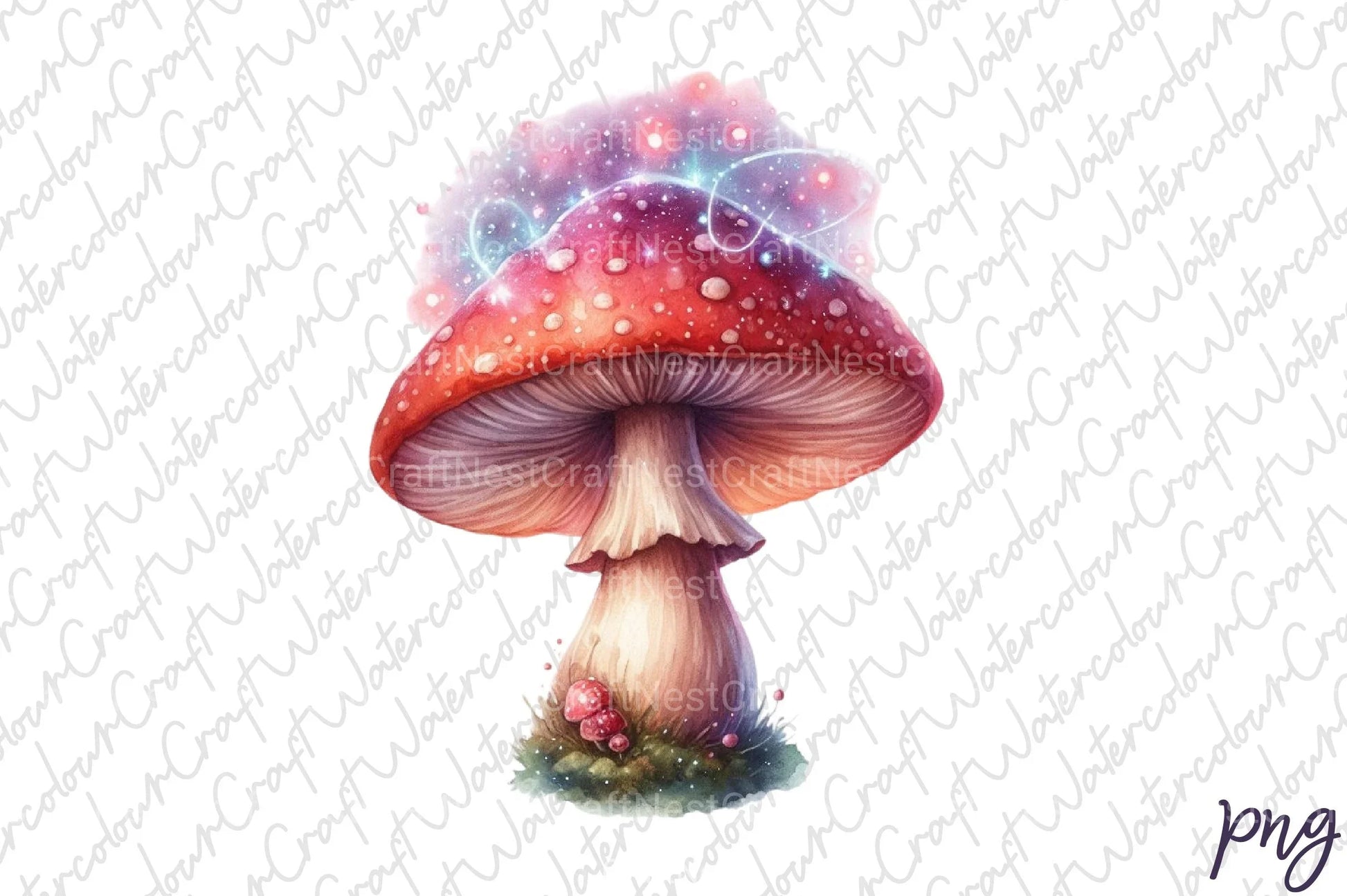 Mushrooms Clipart Bundle 999 - CraftNest - Digital Crafting and Art