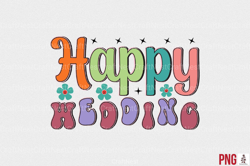 Retro Wedding Clipart Bundle - CraftNest - Digital Crafting and Art