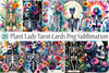 Plant Lady Tarot Card Clipart Bundle