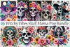 Witchy Vibes Skull Mama Clipart Bundle