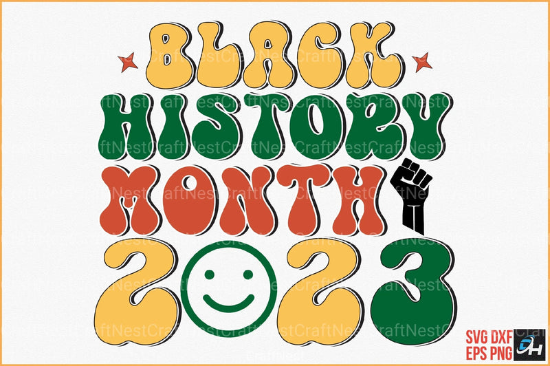 Retro Black History Design Bundle - CraftNest - Digital Crafting and Art