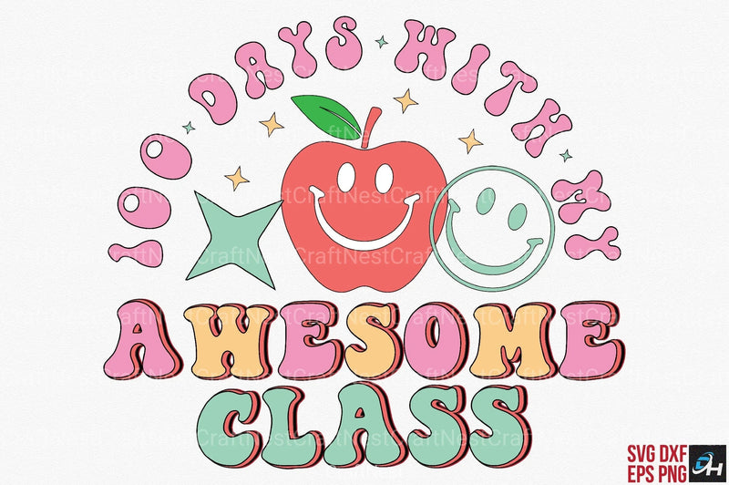 Retro Days of School Bundle 1 - CraftNest - Digital Crafting and Art