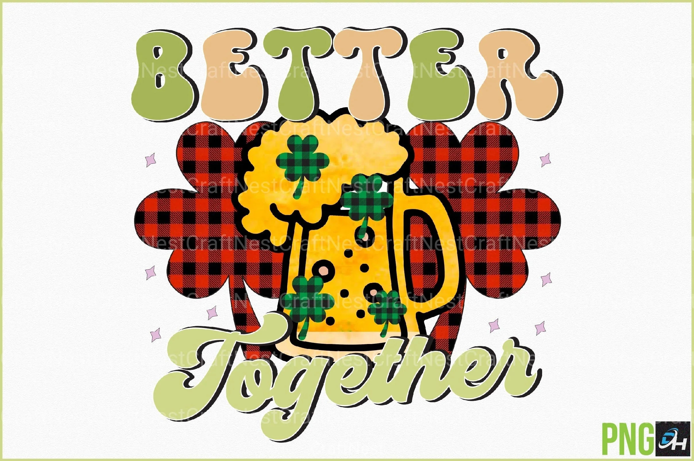 Retro St. Patrick's Day Clipart Bundle - CraftNest - Digital Crafting and Art