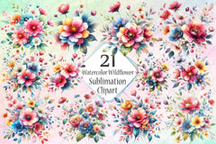 Flowers Clipart Bundle 1 - CraftNest - Digital Crafting and Art