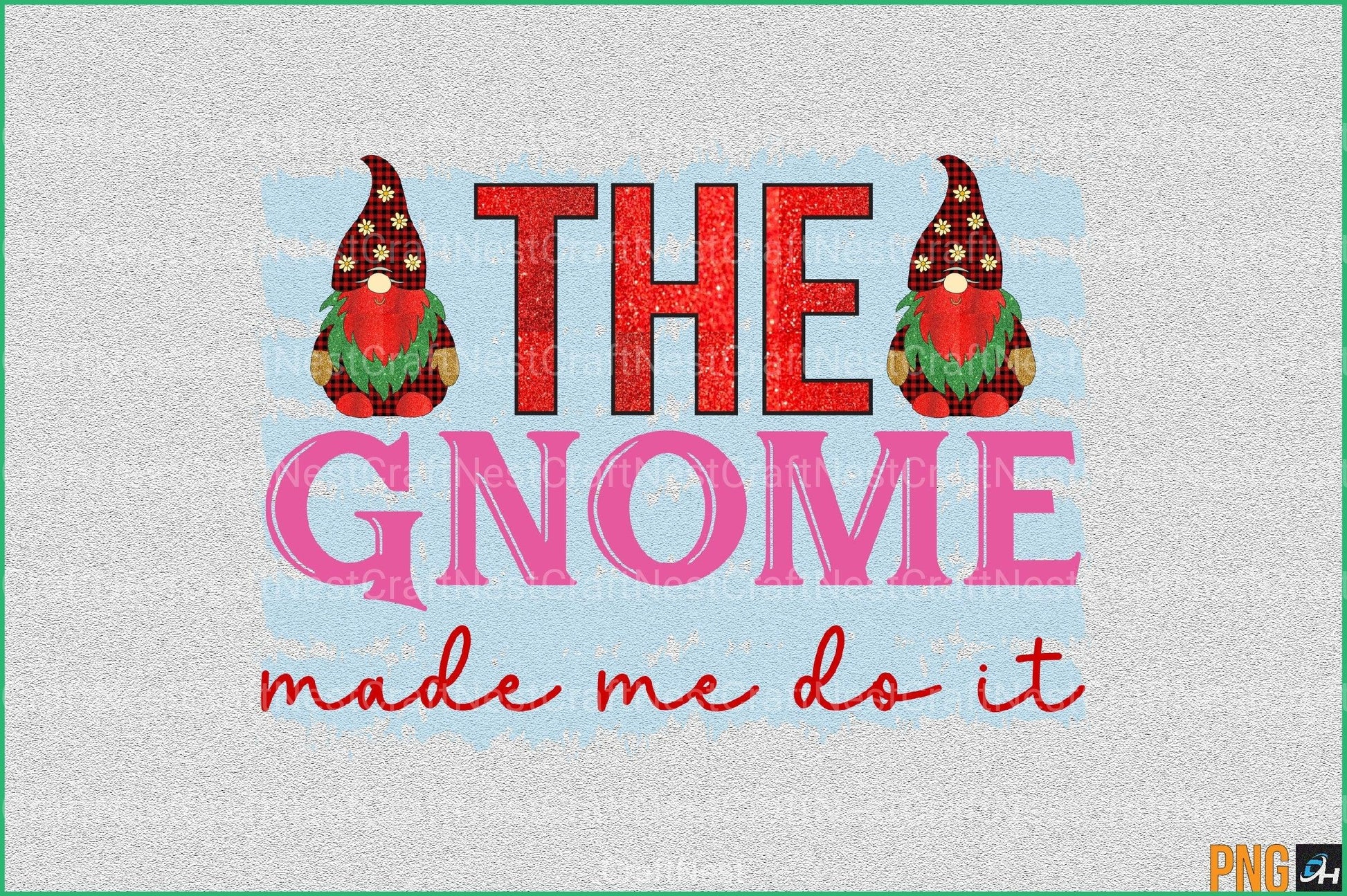 Christmas Gnome Clipart Bundle 10 - CraftNest - Digital Crafting and Art