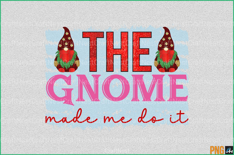 Christmas Gnome Clipart Bundle 10 - CraftNest - Digital Crafting and Art