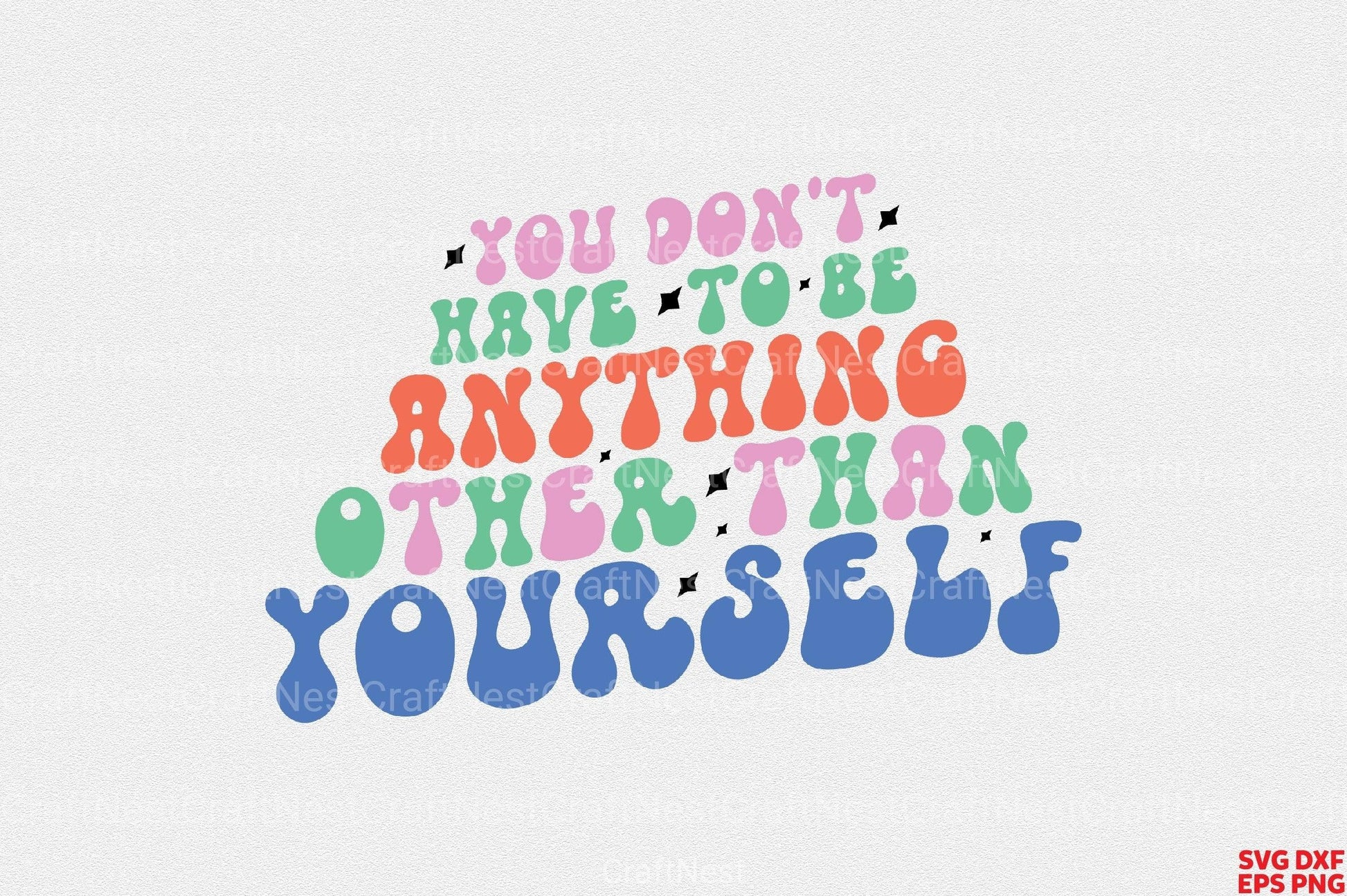 Inspirational Quotes Retro Bundle - CraftNest - Digital Crafting and Art