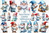 Nurse and Doctor Gnome Clipart Bundle