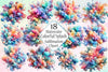 Colorful Splash Clipart Bundle