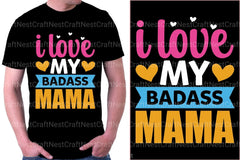 Mom T Shirt Design Bundle - CraftNest - Digital Crafting and Art