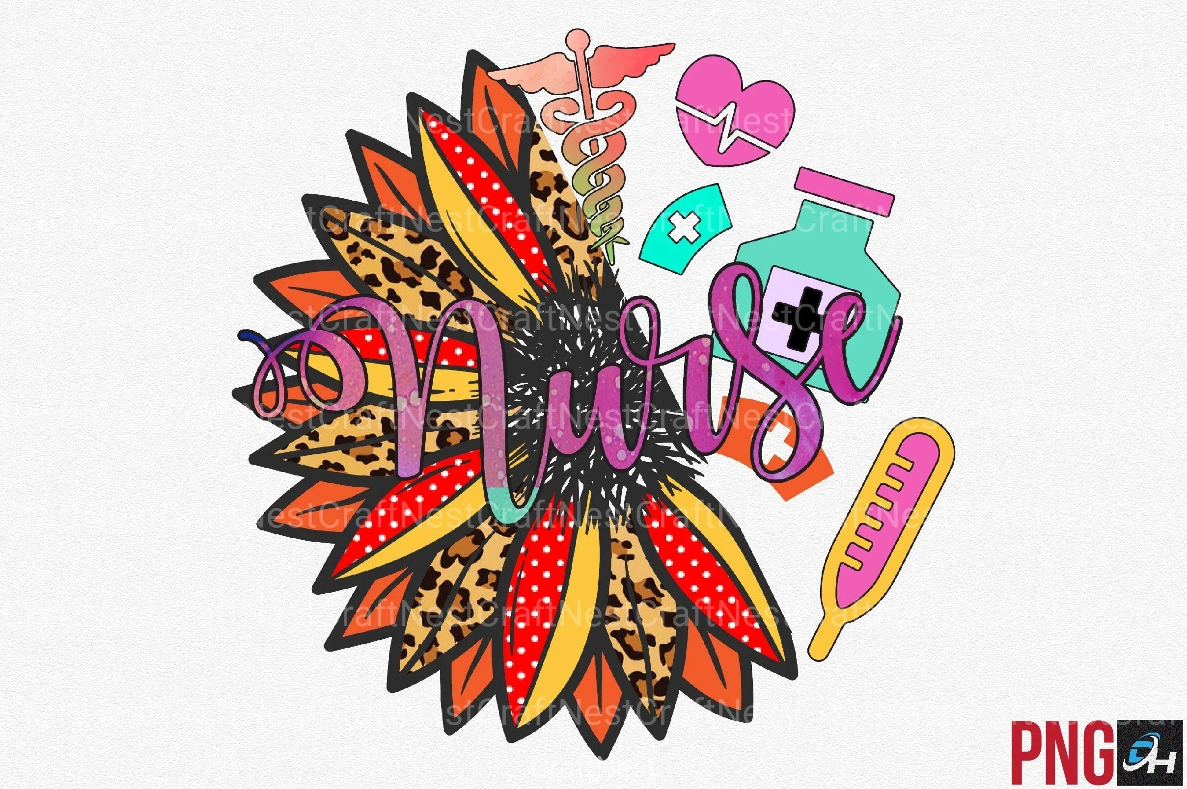 Nurse Clipart Bundle for Healthcare Designs - CraftNest - Digital Crafting and Art