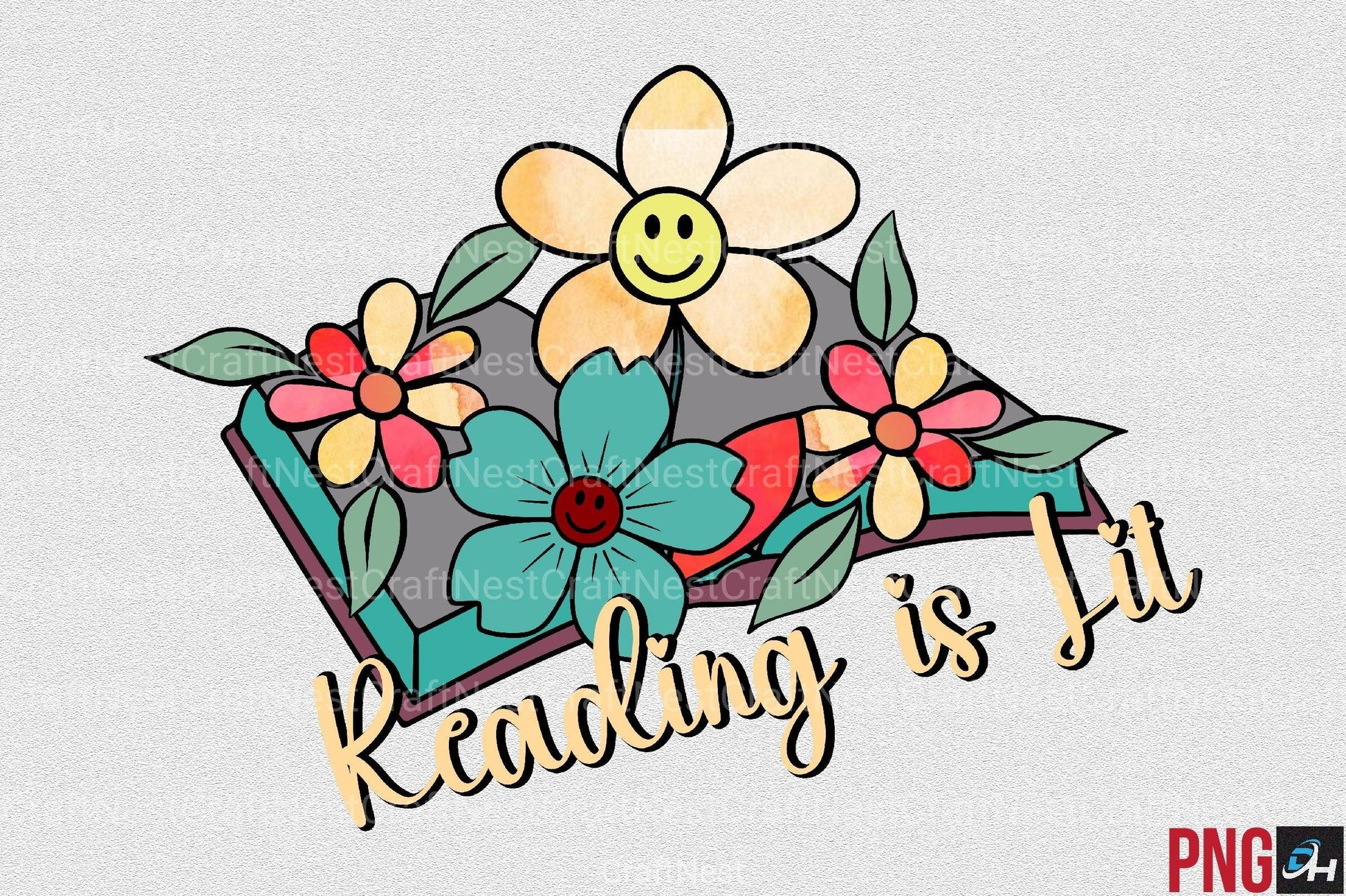 Book Lover Clipart Bundle 46 - CraftNest - Digital Crafting and Art