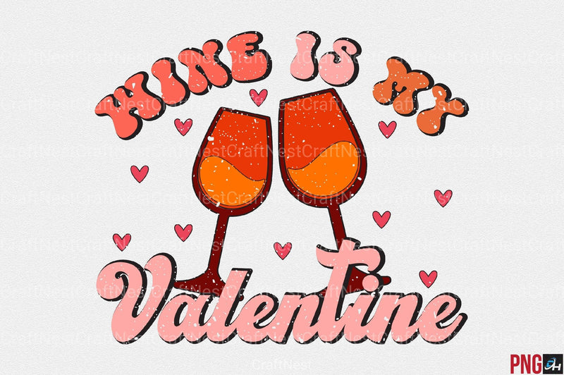 Retro Valentine's Day Clipart Bundle 3 - CraftNest - Digital Crafting and Art