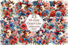 4th of July Patriotic Cow Clipart Bundle