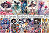 The Lovers Tarot Card Clipart Bundle