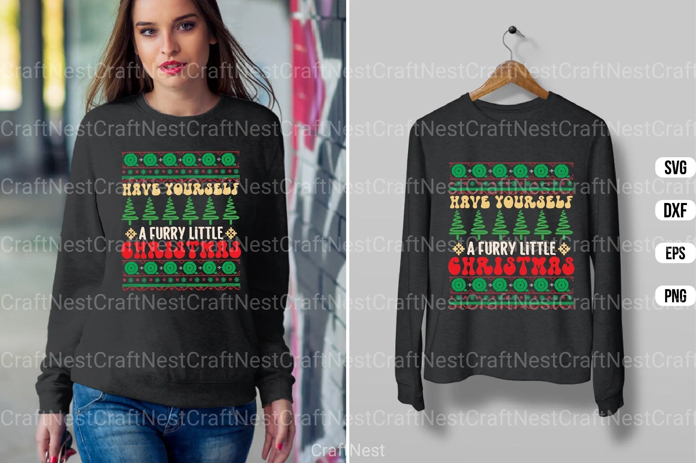 Retro Ugly Sweater Bundle - CraftNest - Digital Crafting and Art