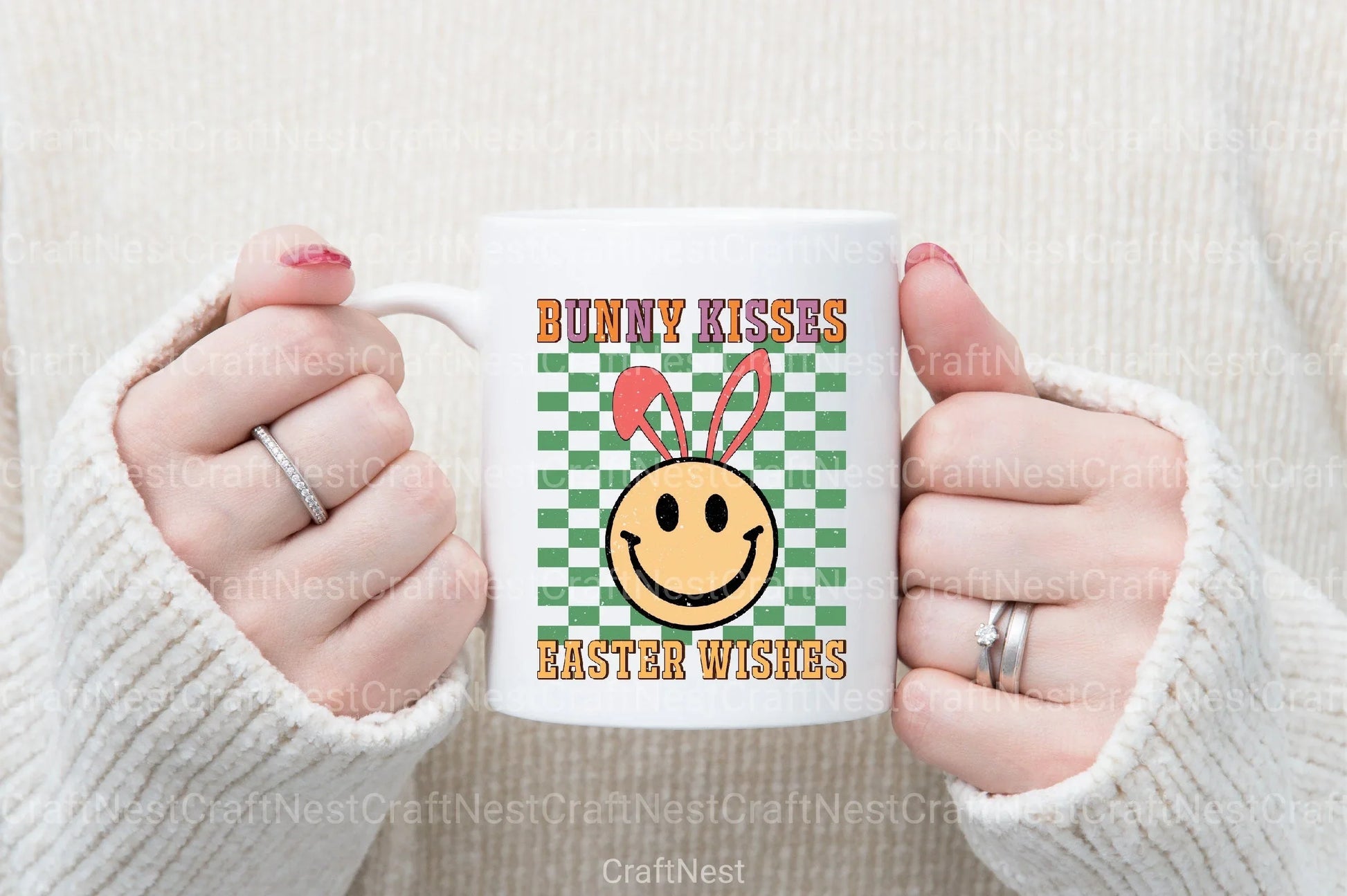 Retro Easter Clipart Bundle 8 - CraftNest - Digital Crafting and Art