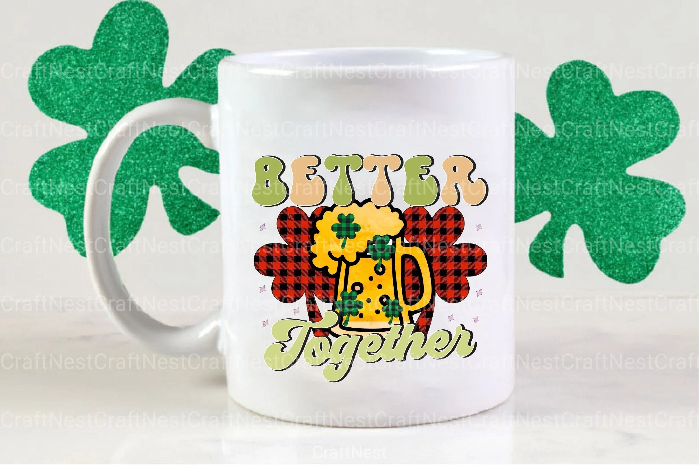 Retro St. Patrick's Day Clipart Bundle - CraftNest - Digital Crafting and Art