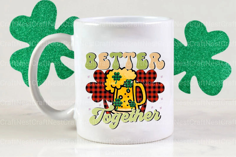 Retro St. Patrick's Day Clipart Bundle - CraftNest - Digital Crafting and Art