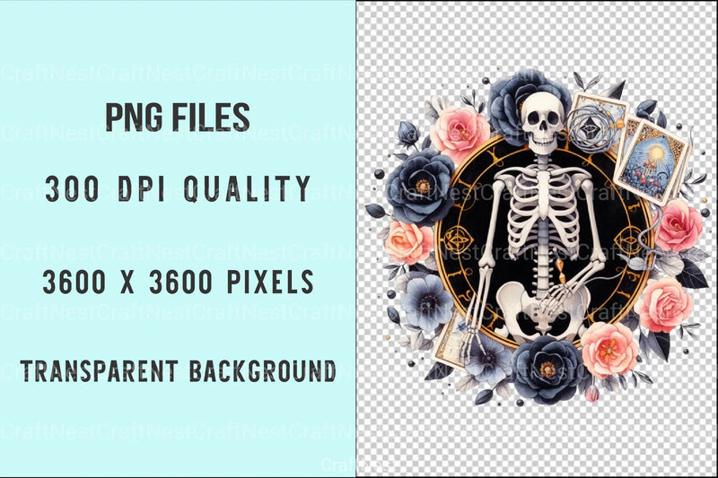 The Reader Tarot Card Clipart Bundle - CraftNest - Digital Crafting and Art