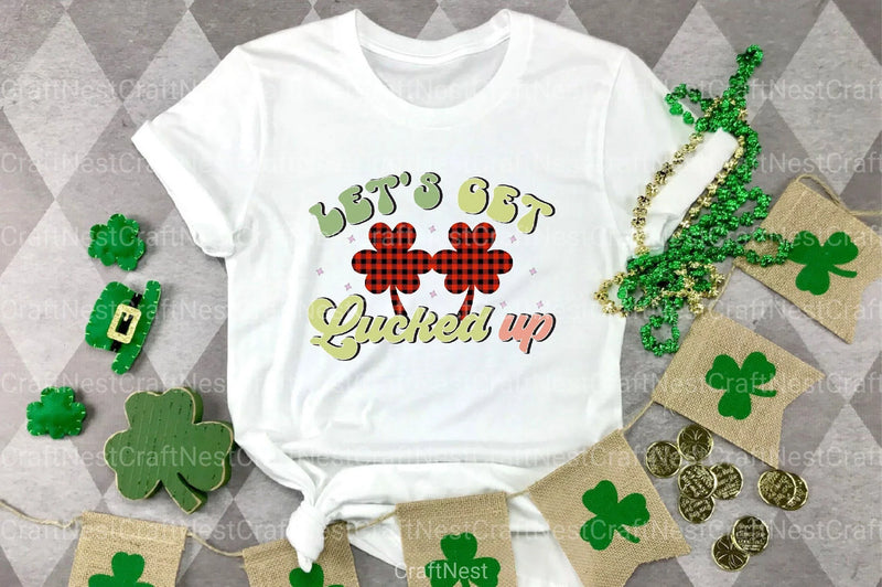 Retro St. Patrick's Day Clipart Bundle - CraftNest - Digital Crafting and Art