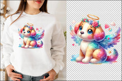 Dog Angels Clipart Bundle - CraftNest - Digital Crafting and Art