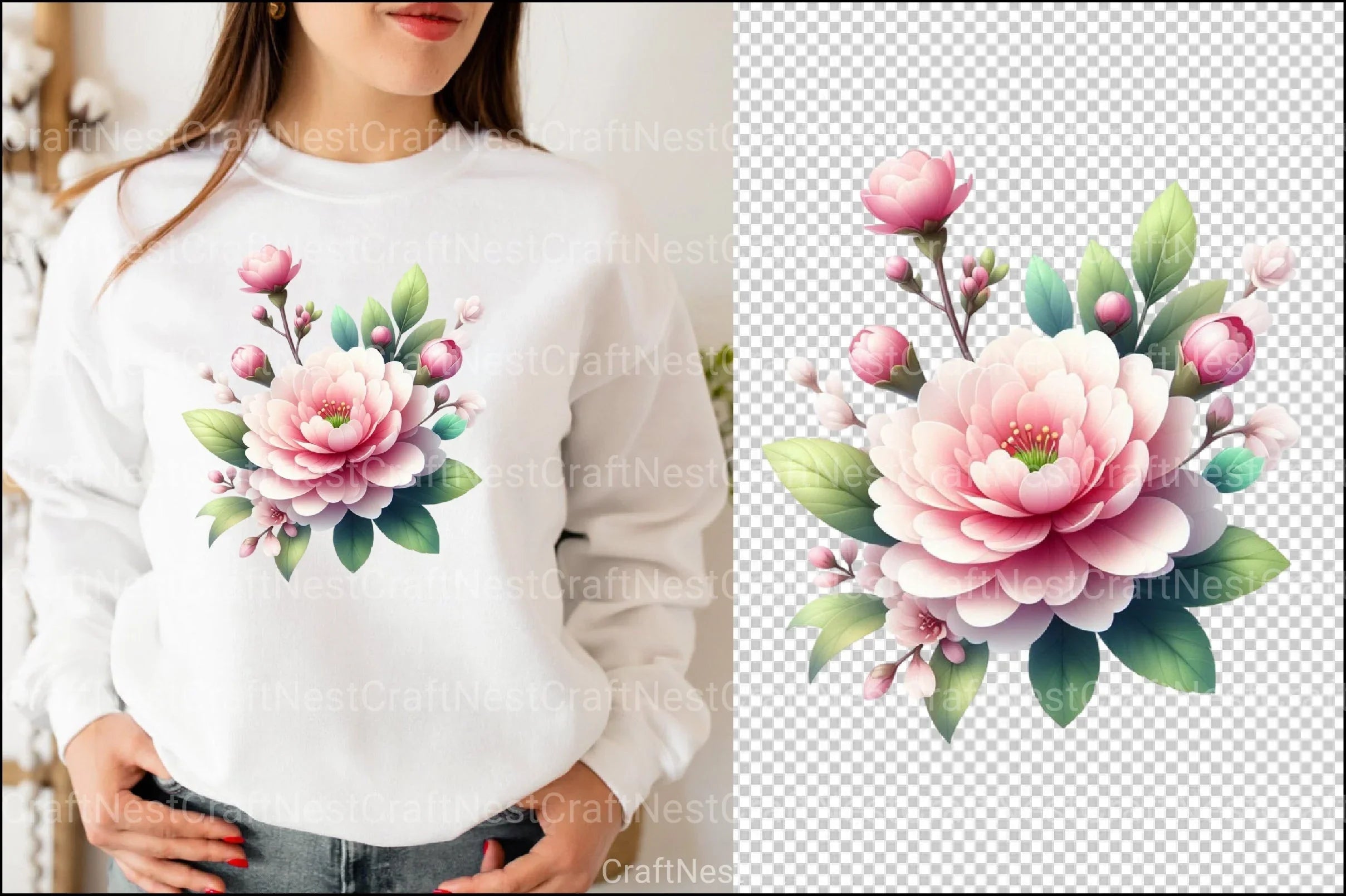 Spring Flowers Clipart Bundle 26 - CraftNest - Digital Crafting and Art