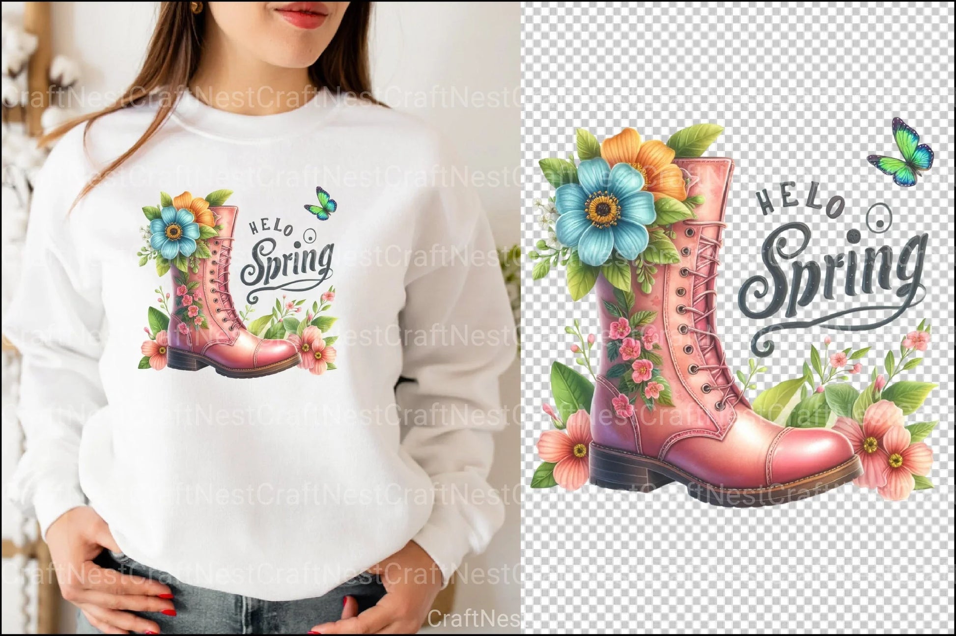 Garden Boots Clipart Bundle 13 - CraftNest - Digital Crafting and Art