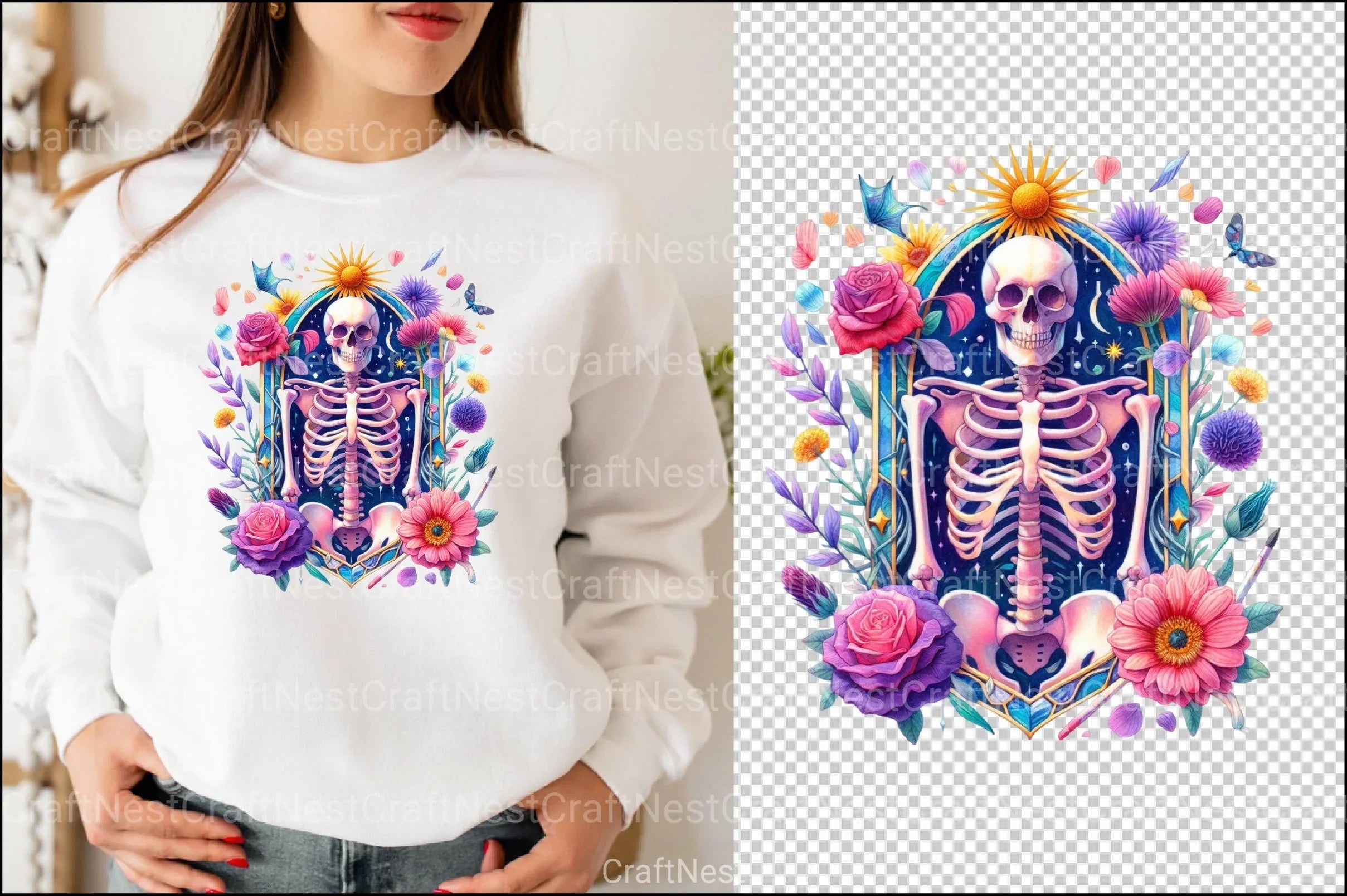 Halloween Tarot Card Clipart Bundle 66 - CraftNest - Digital Crafting and Art