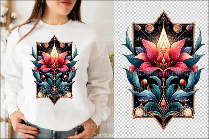 Vintage Native Tarot Card Clipart Bundle - CraftNest - Digital Crafting and Art