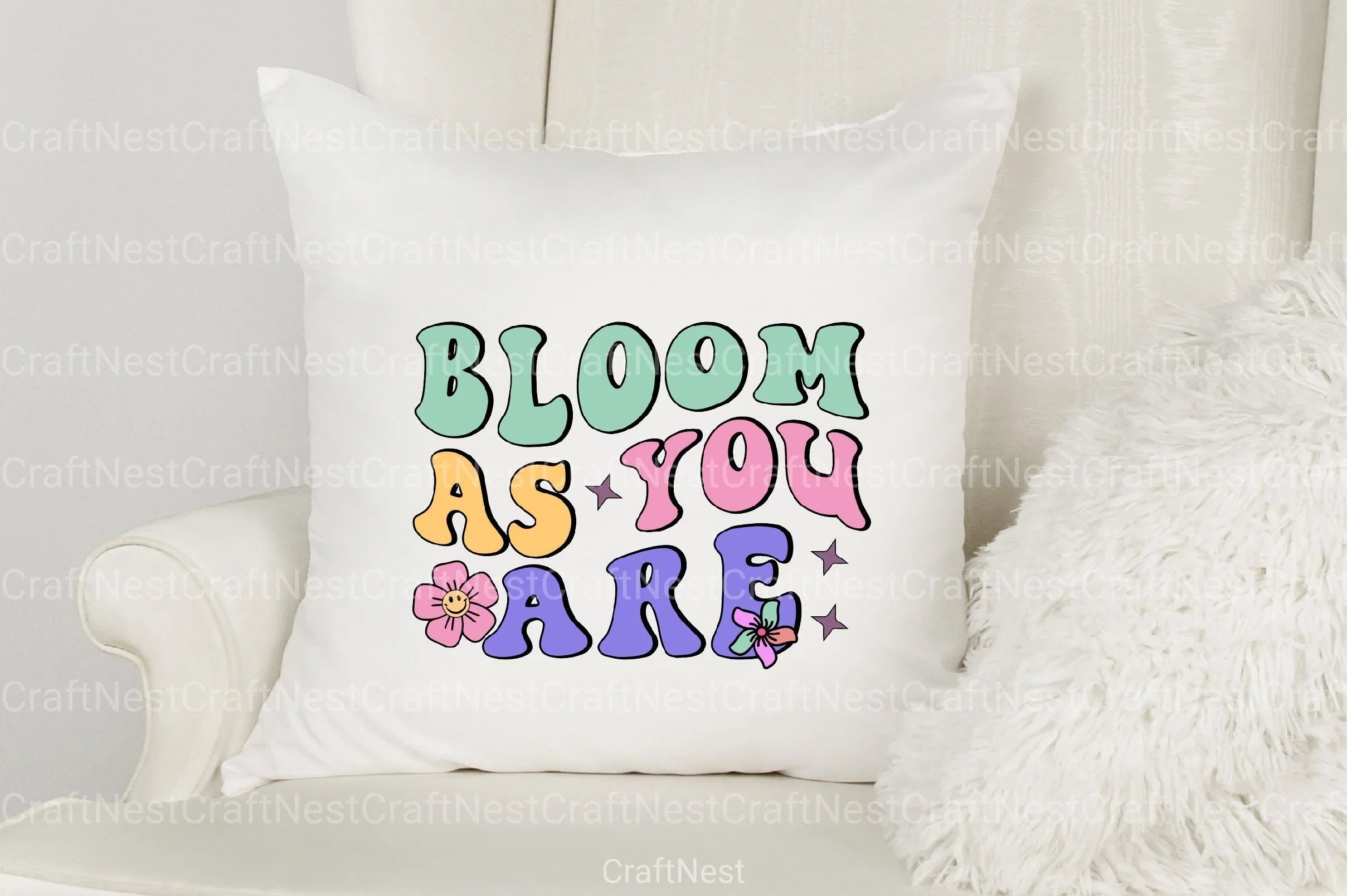 Retro Flower Quotes Bundle - CraftNest - Digital Crafting and Art