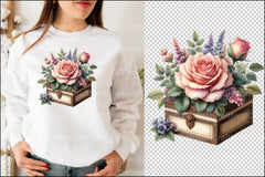 Flower Boxes Clipart Bundle - CraftNest - Digital Crafting and Art