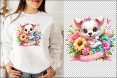 Happy Mother's Day Dog Clipart Bundle - CraftNest - Digital Crafting and Art