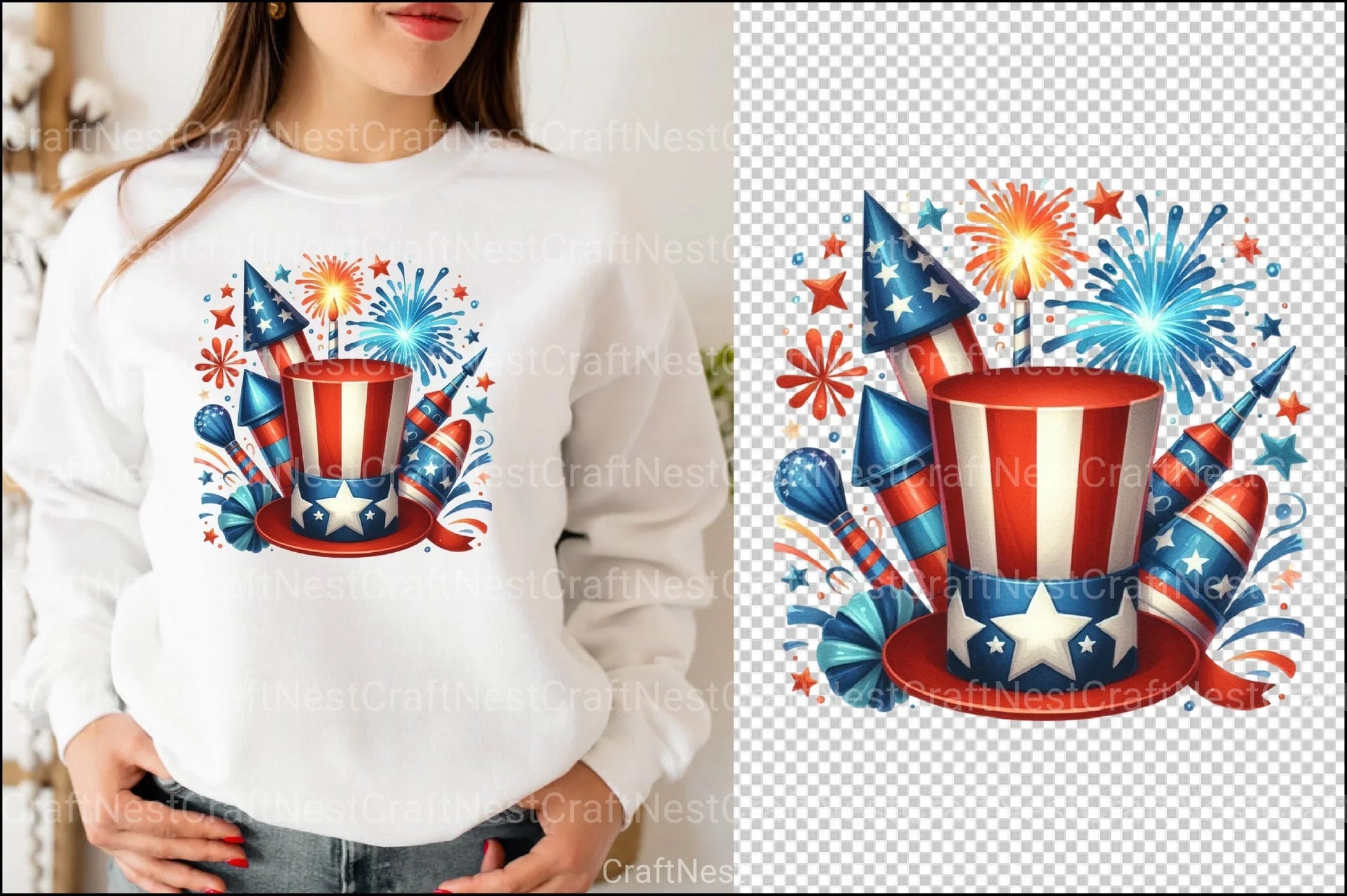 4th of July Clipart Bundle 17 - CraftNest - Digital Crafting and Art