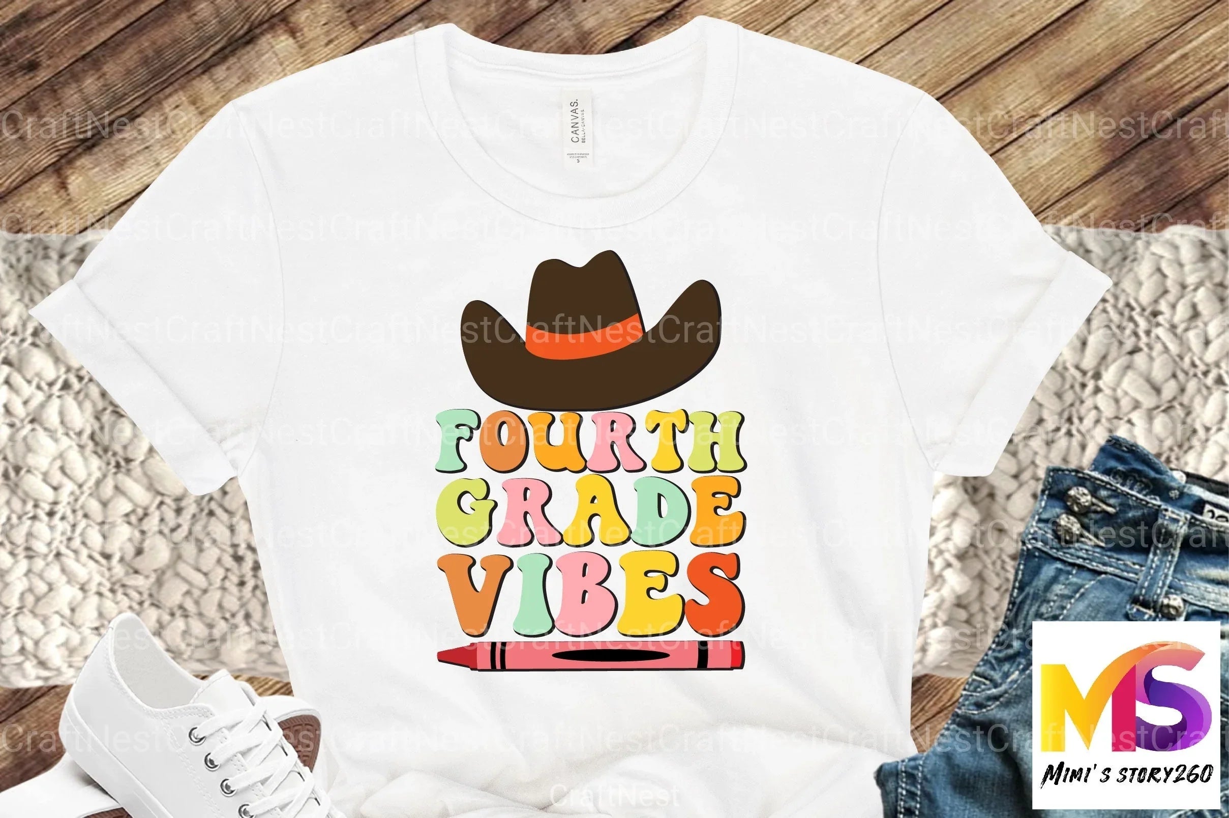 Third Grade Vibes Back to School Bundle - CraftNest - Digital Crafting and Art