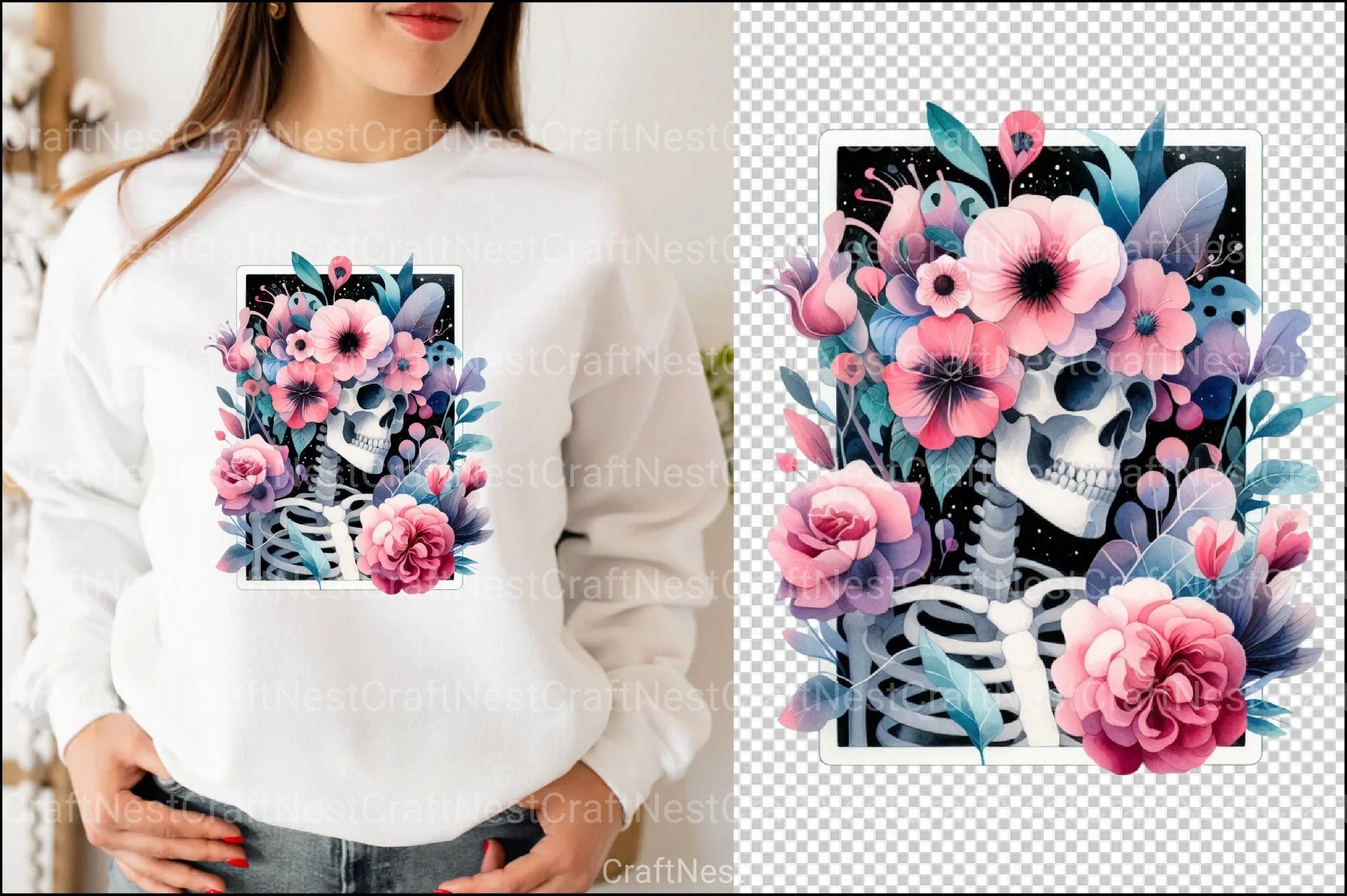 Plant Lady Tarot Card Clipart Bundle - CraftNest - Digital Crafting and Art