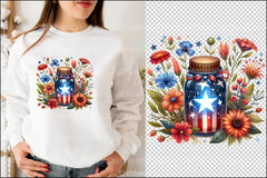 4th of July Magic Jar Clipart Bundle - CraftNest - Digital Crafting and Art