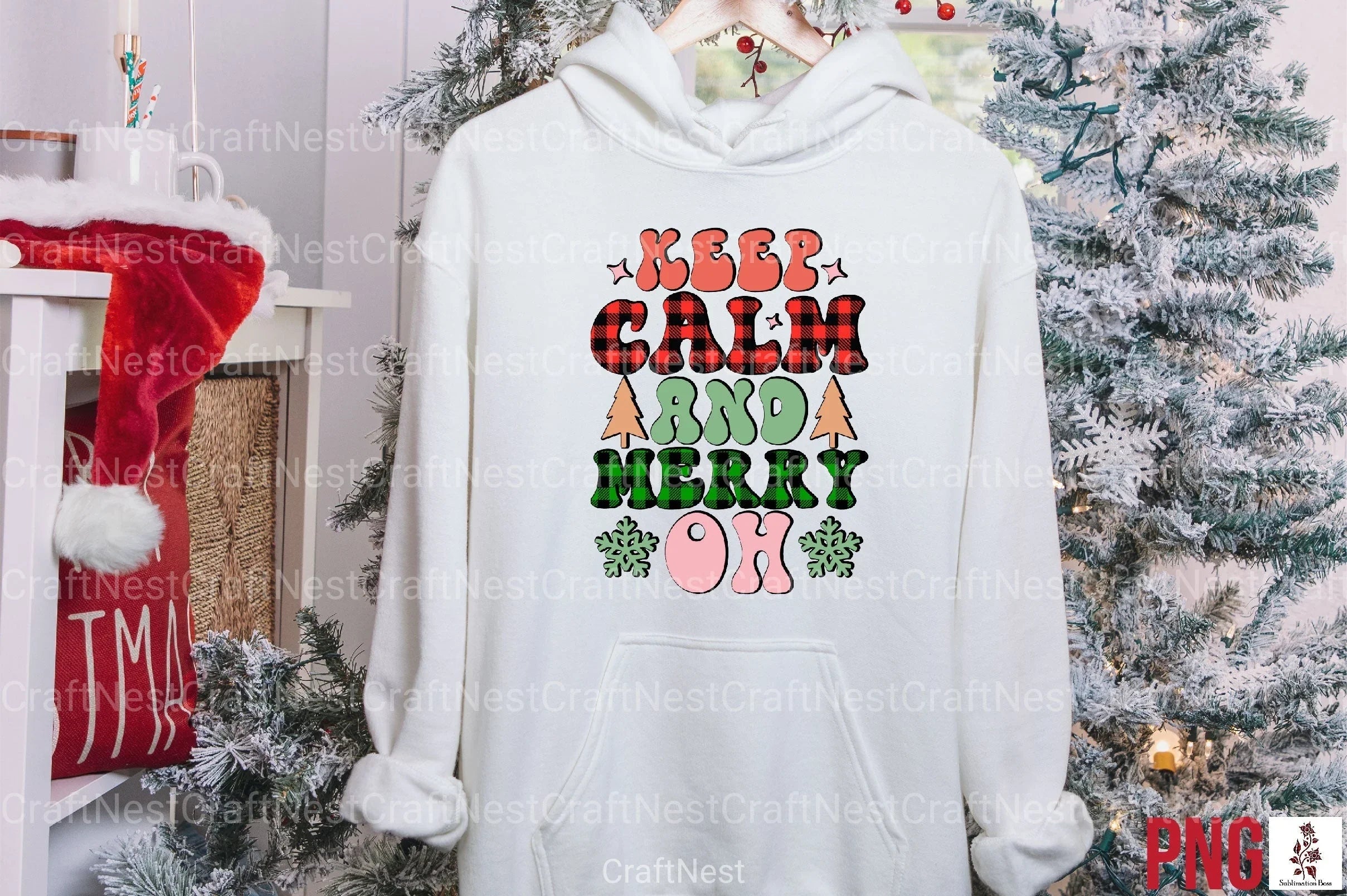 Retro Cute Christmas Clipart Bundle - CraftNest - Digital Crafting and Art