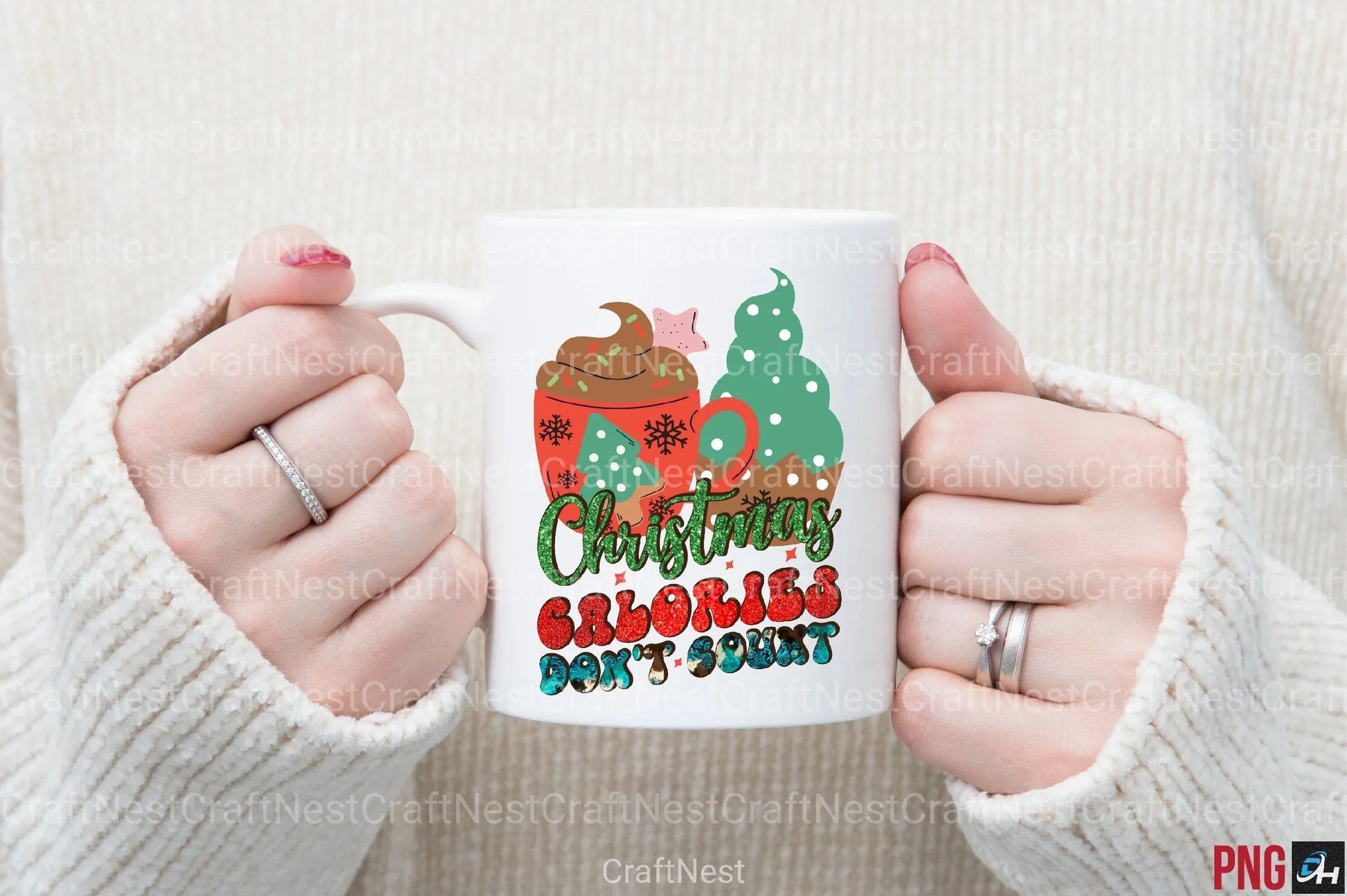 Retro Christmas Clipart Bundle - CraftNest - Digital Crafting and Art