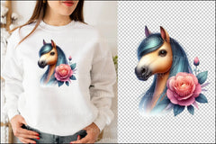 Horses Clipart Bundle for Creative Projects - CraftNest - Digital Crafting and Art